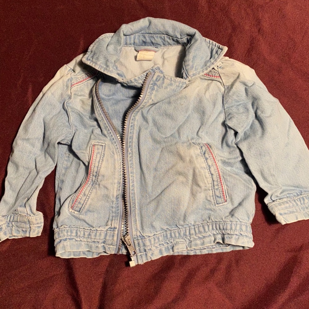 H&M Jean Biker Jacket